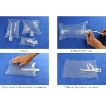 Air pilliow and air pouch fast wrap bag